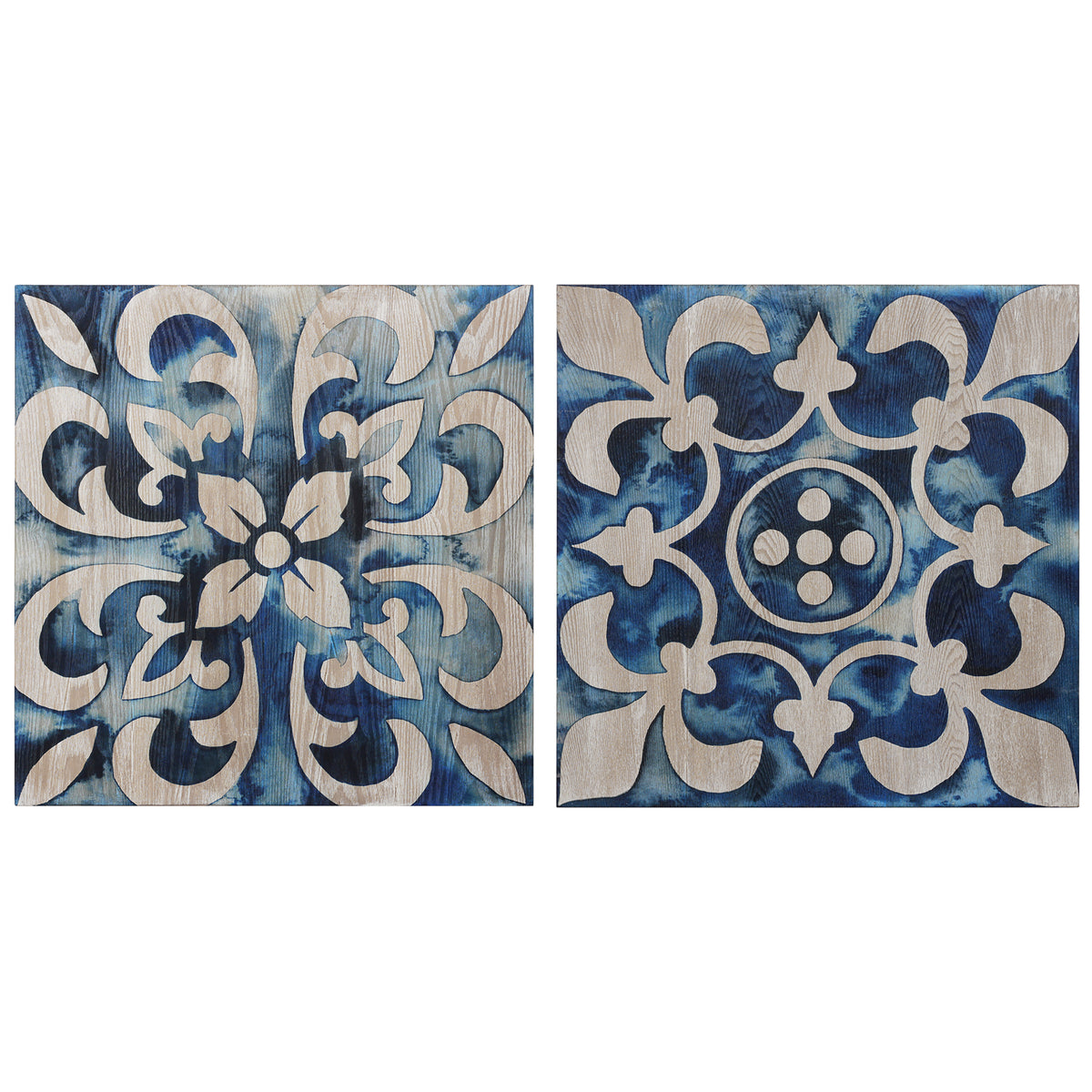 Cobalt Tile II & III