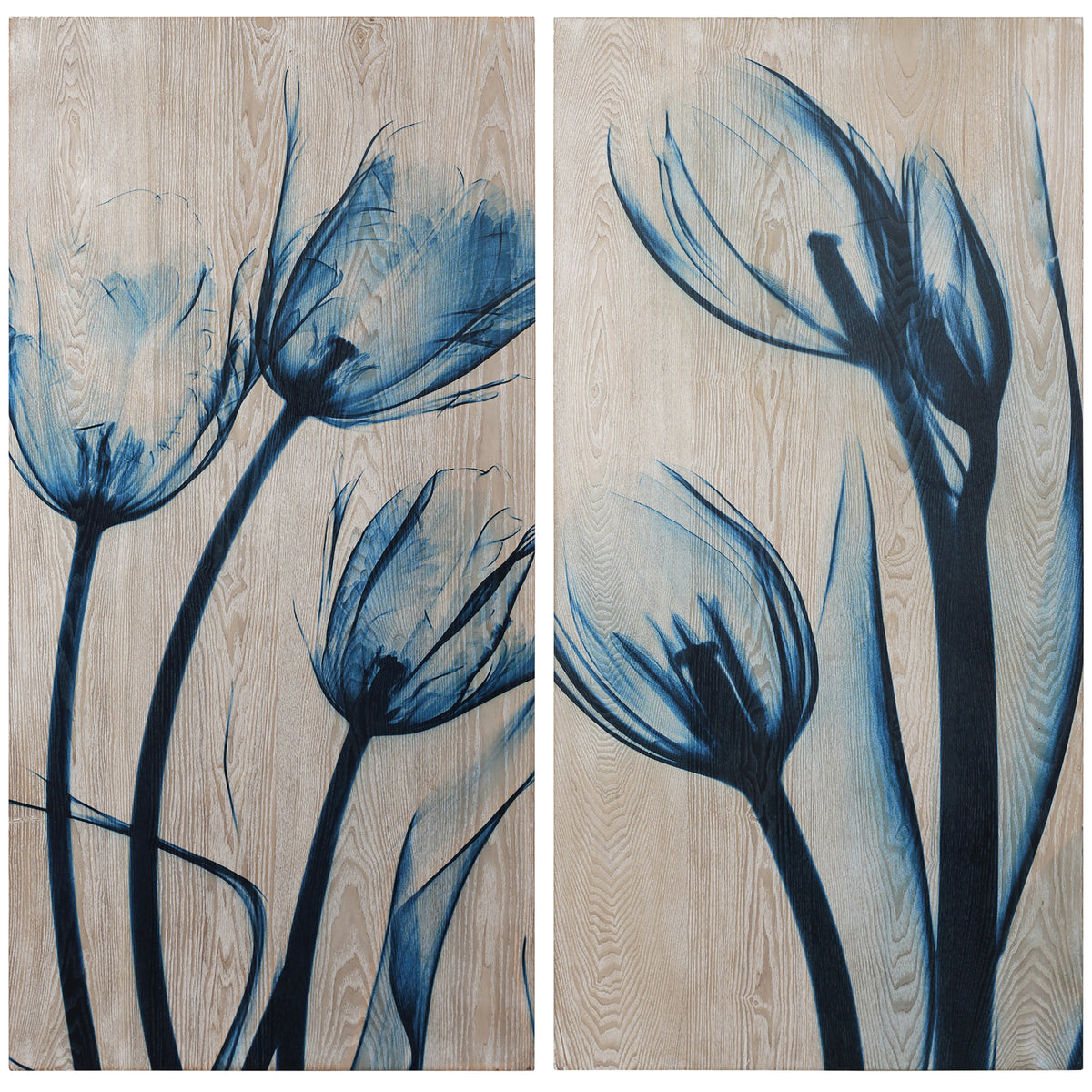 Blue Tulips I & II