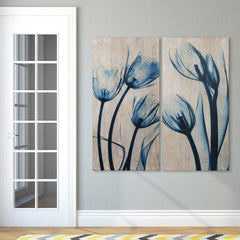 Blue Tulips I & II