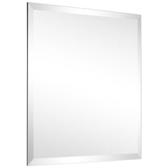 Frameless beveled prism mirror ..