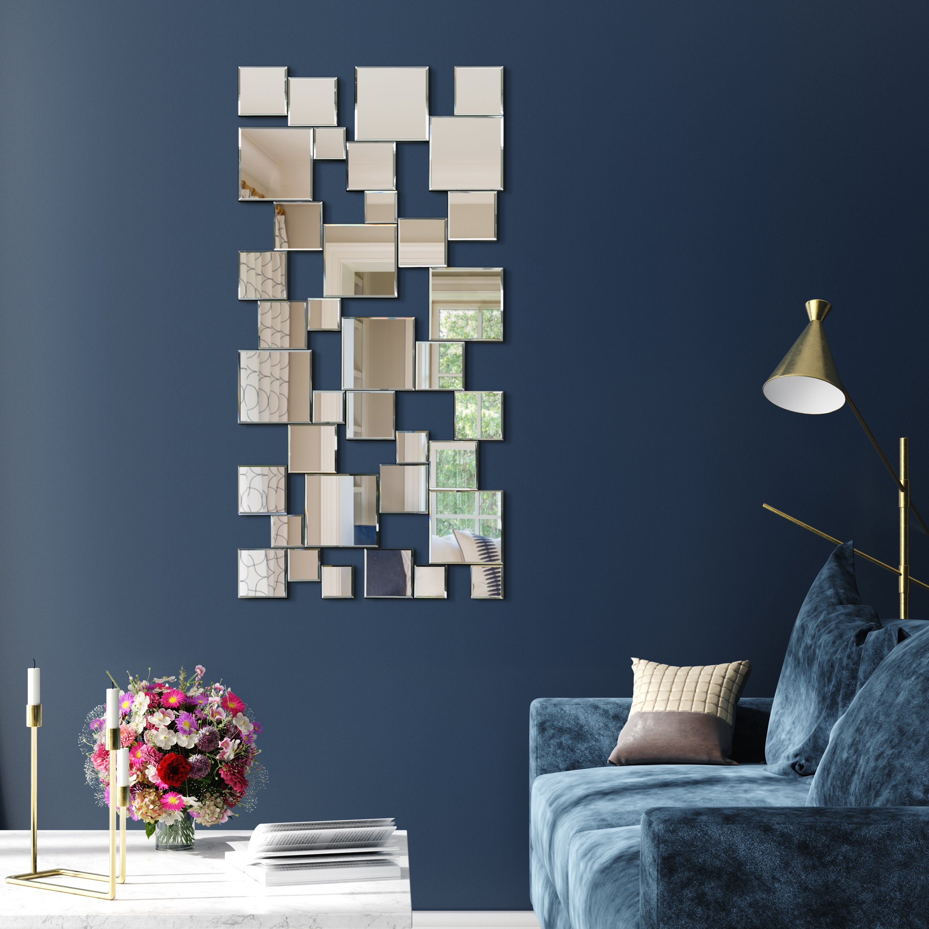 Elegant Mirror Cluster Wall Mirror