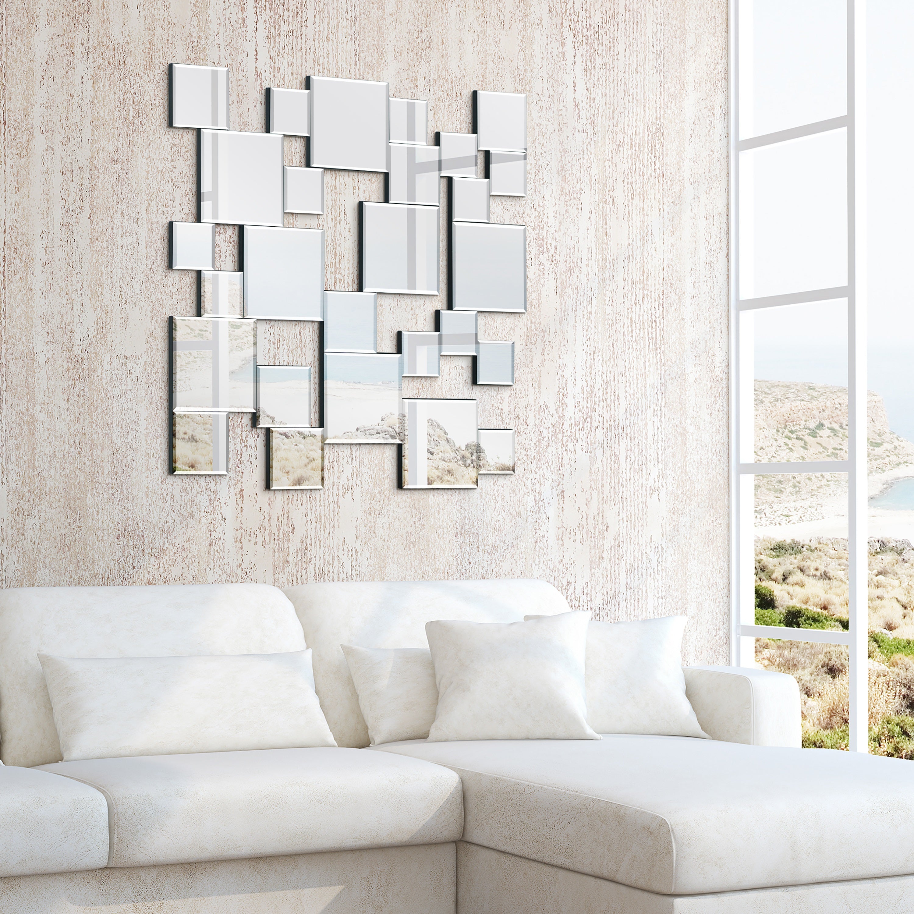 Elegant Mirror Cluster Wall Mirror