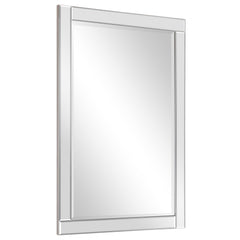 Modern Beveled Wall Mirror