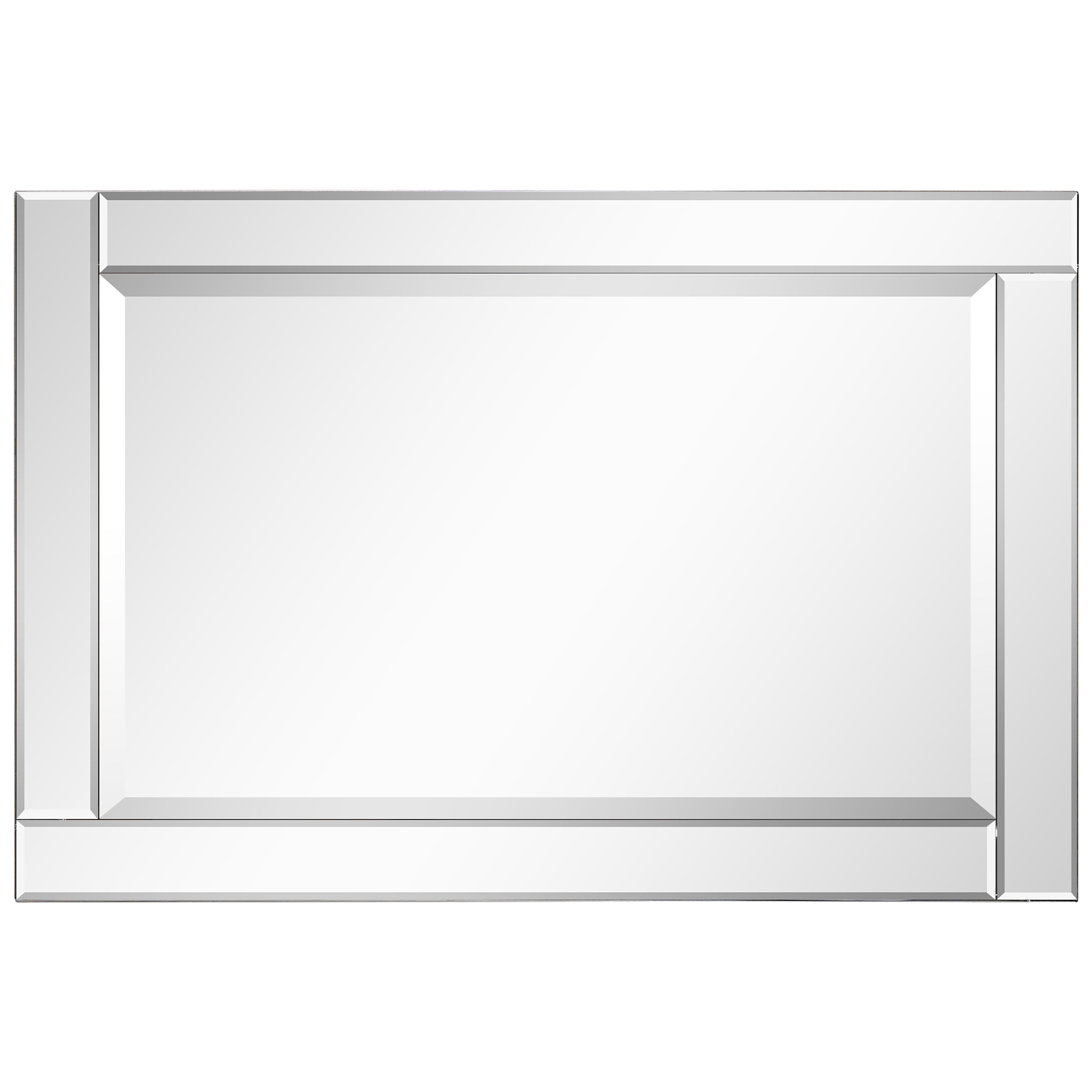 Modern Beveled Wall Mirror