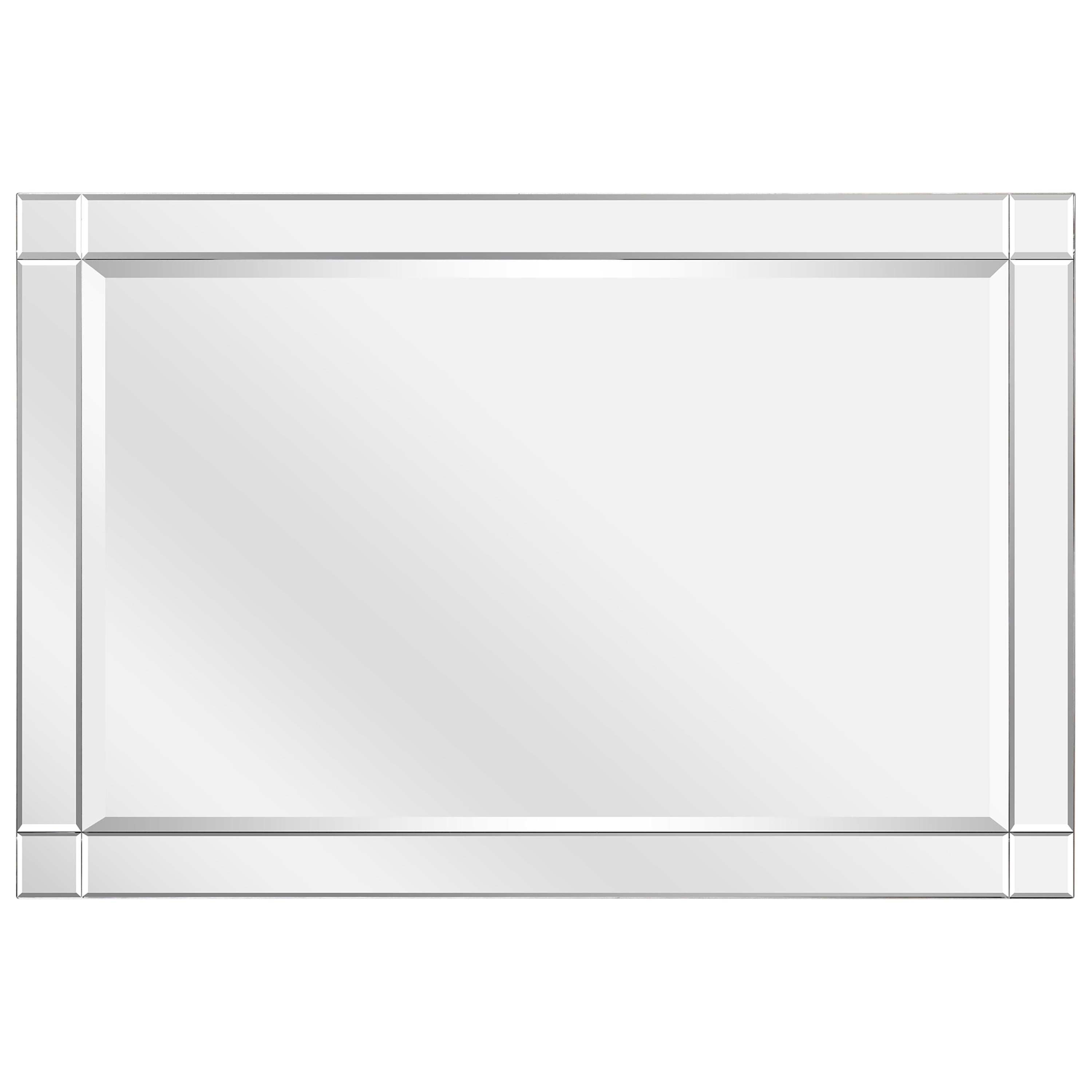 Modern Beveled Wall Mirror