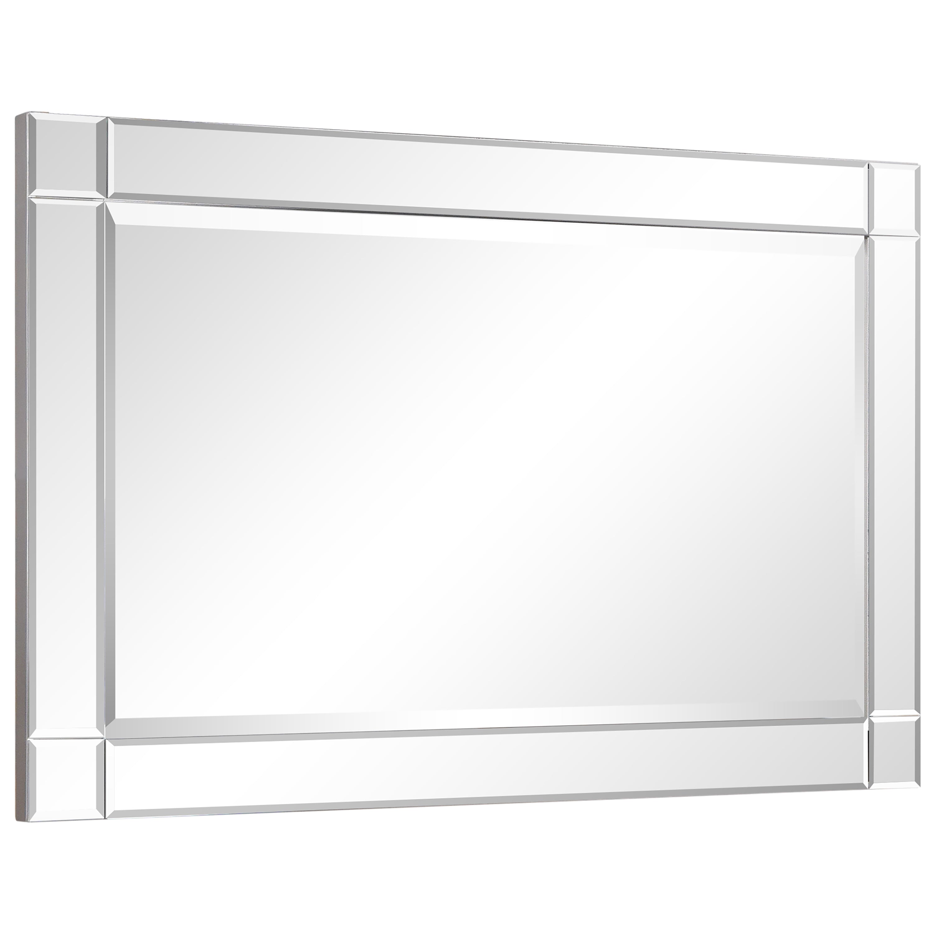 Modern Beveled Wall Mirror