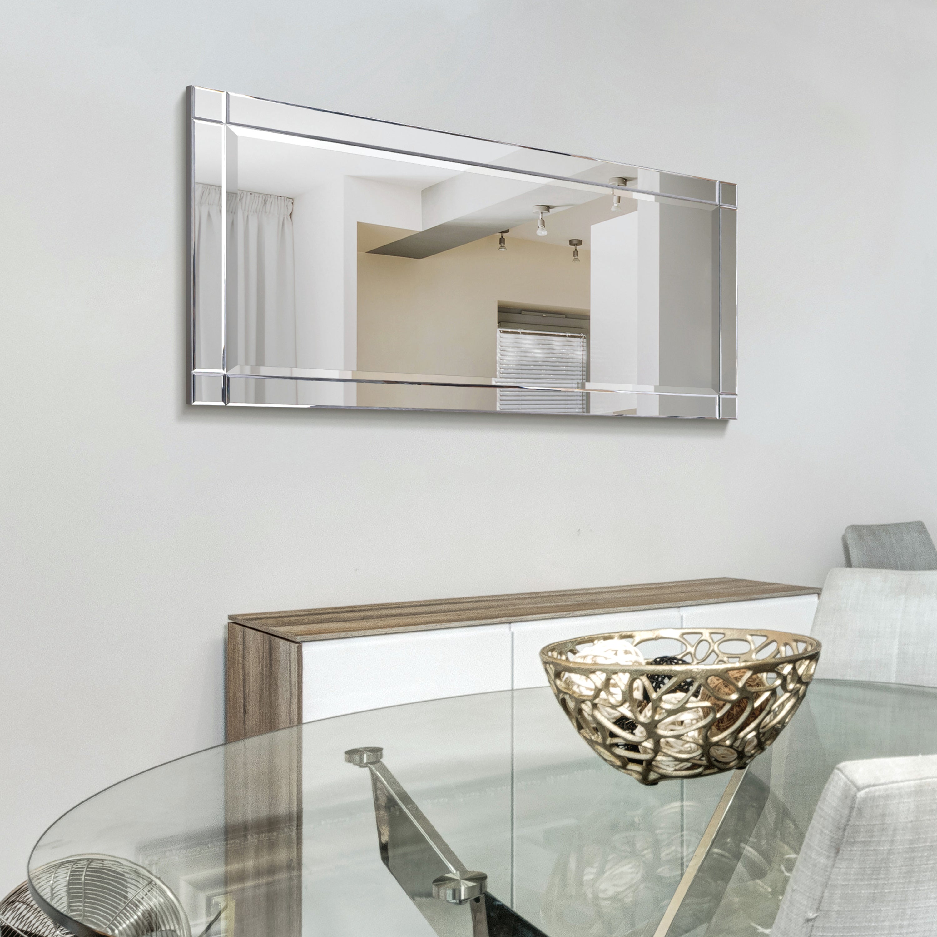 Moderno Beveled Wall Mirror