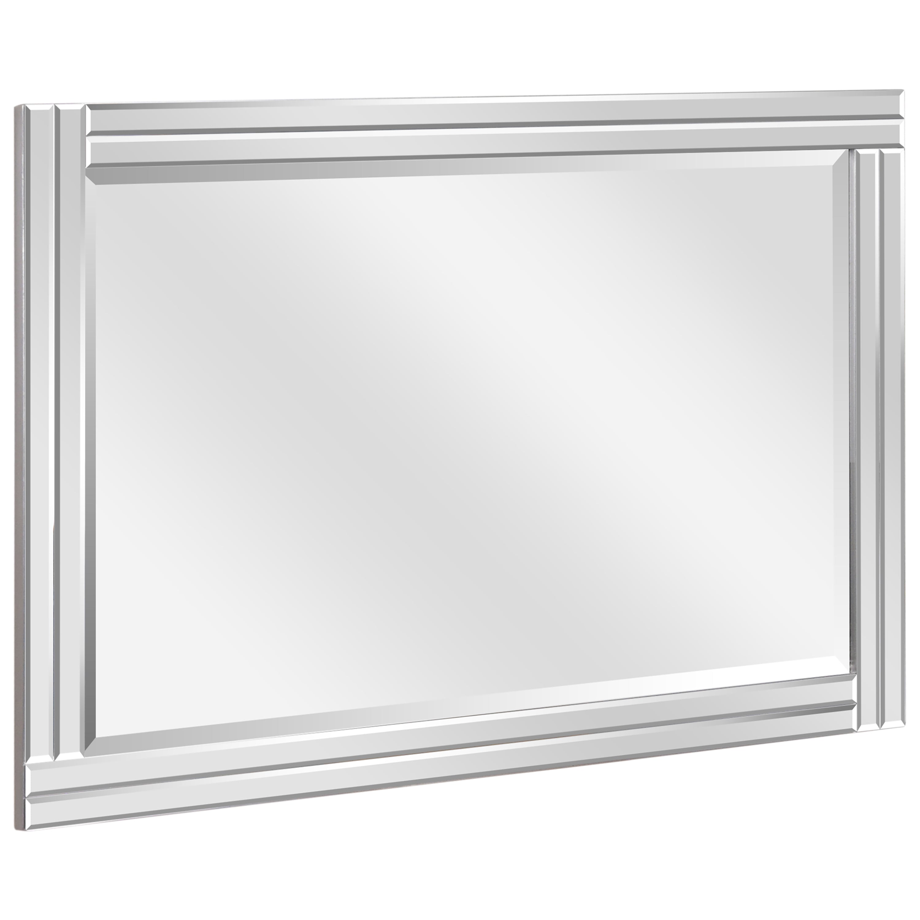 Modern Beveled Wall Mirror