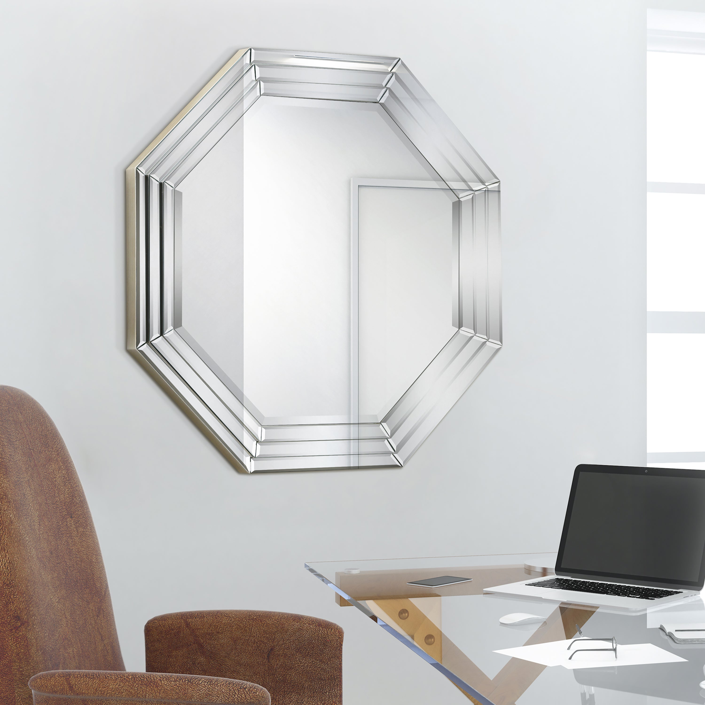 Multi faceted octagons mirror