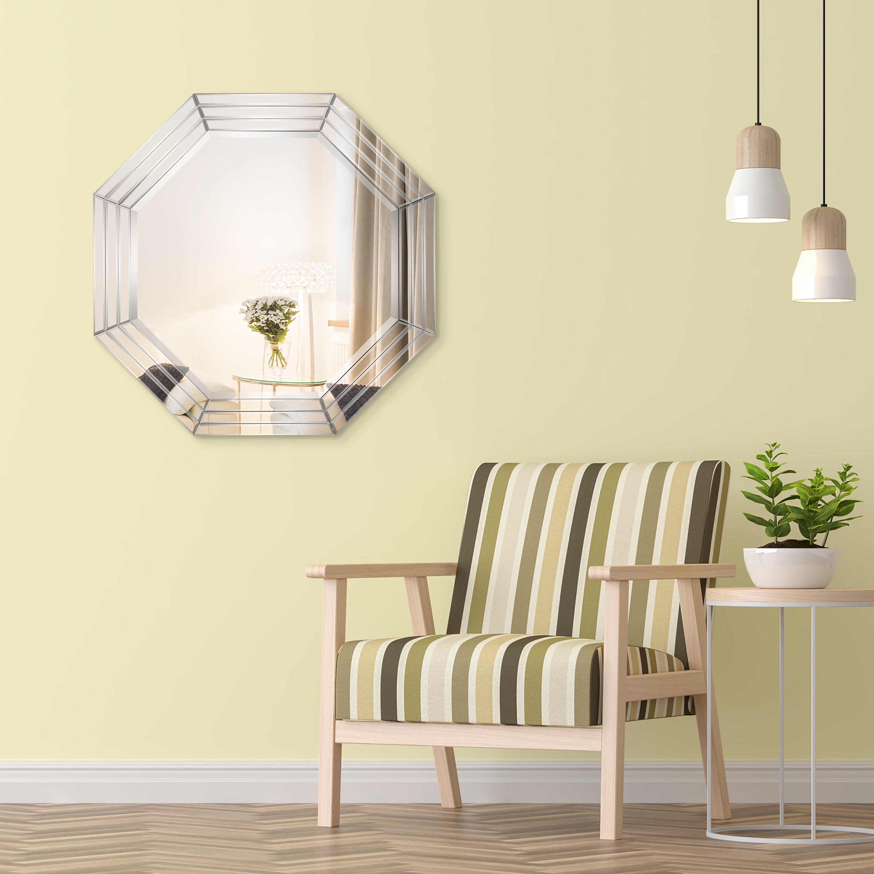 Multi faceted octagons mirror