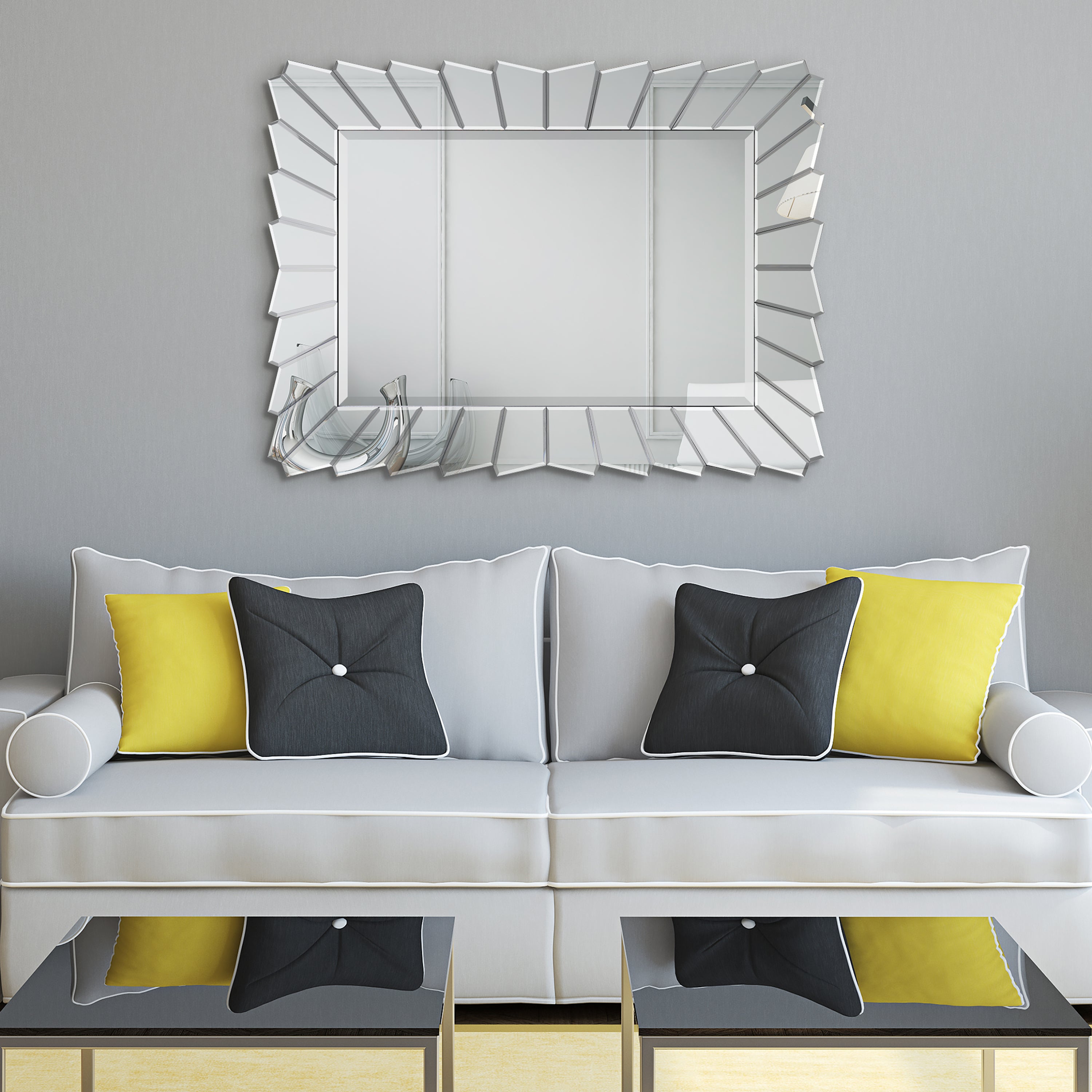 Traverse Moderno Beveled Mirror..