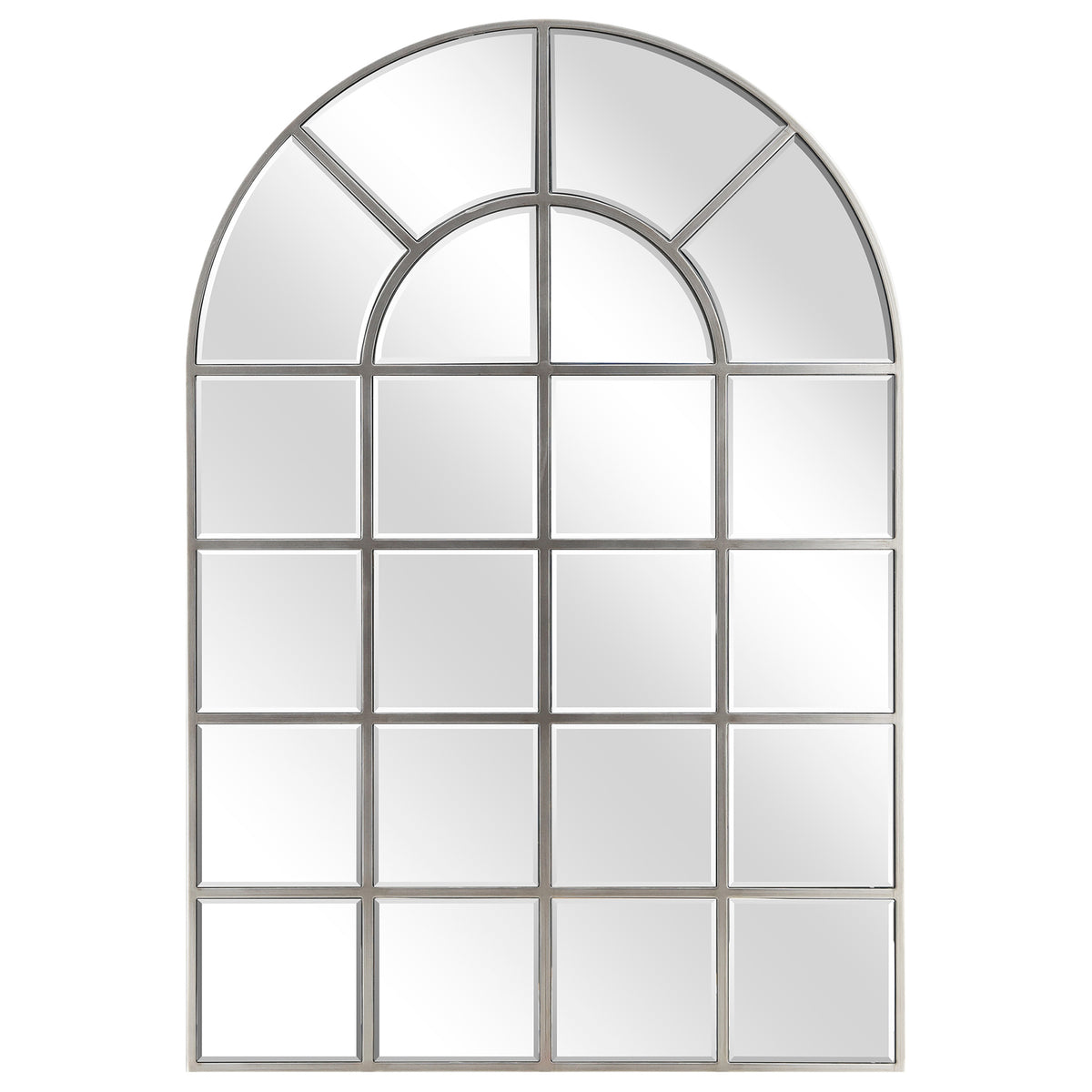 Arch Window Pane Mirror | Wall Floor Mirror