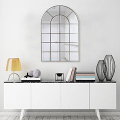 Arch Window Pane Mirror | Wall Floor Mirror