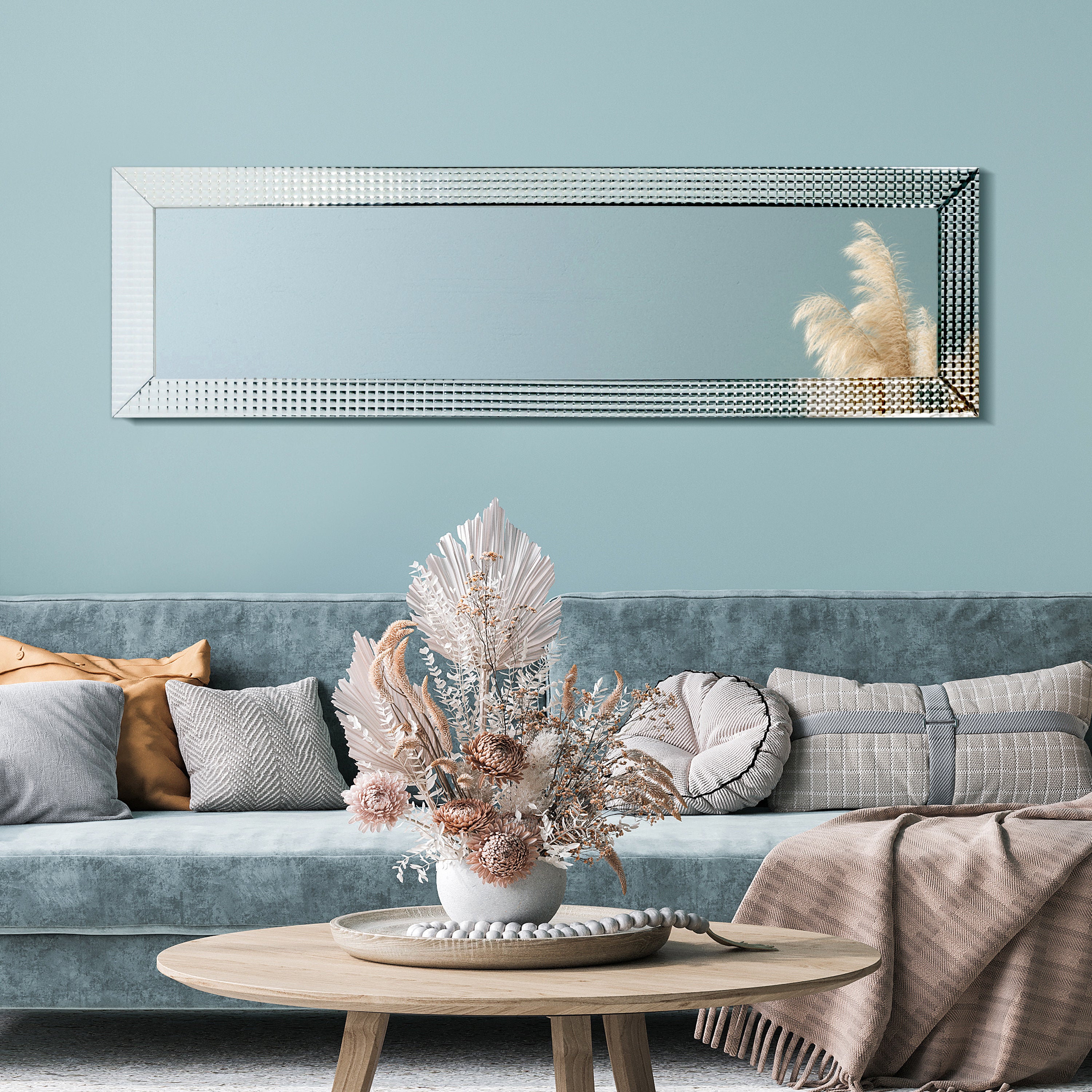 Bling Beveled Glass Cheval Mirror