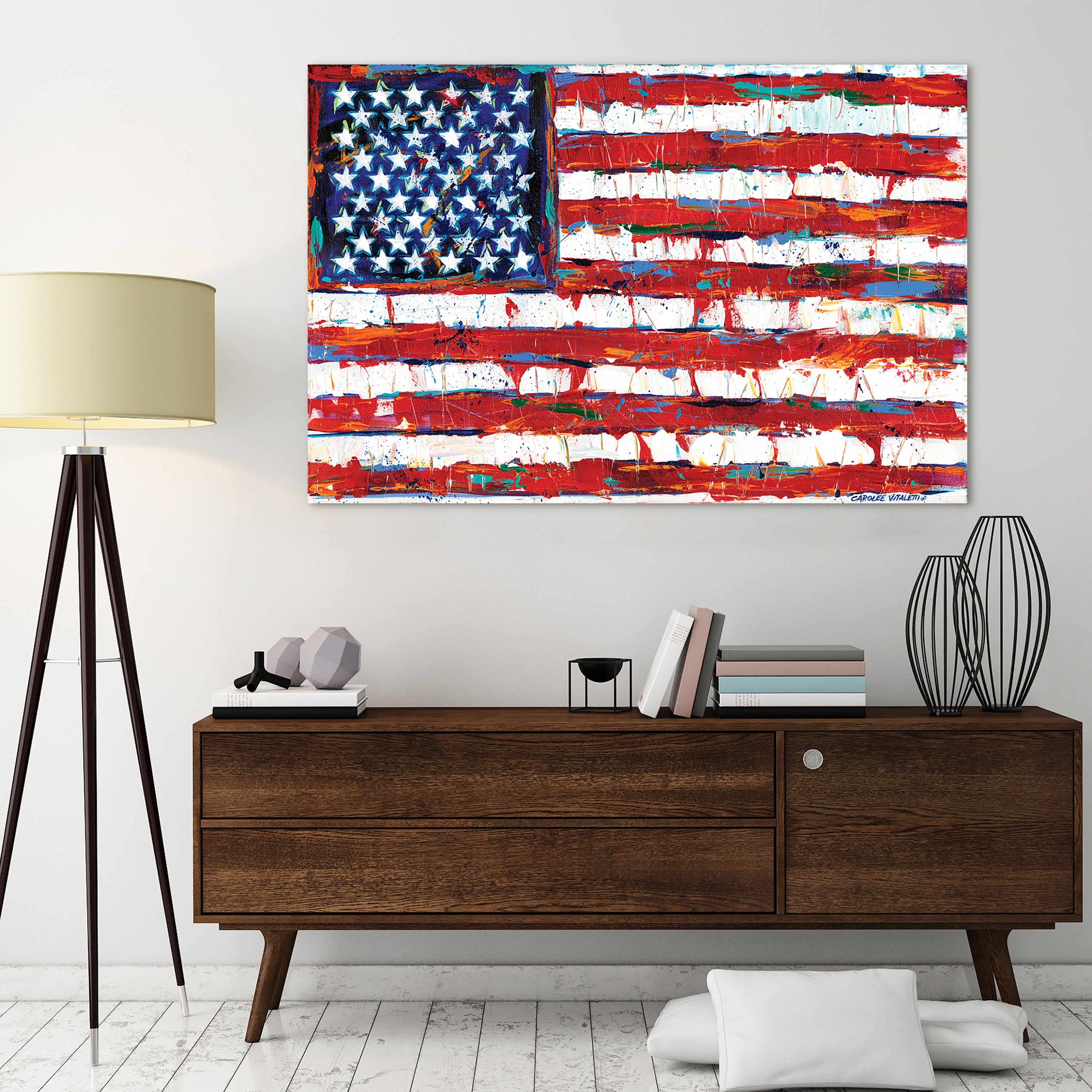 Dramatic Stars & Stripes