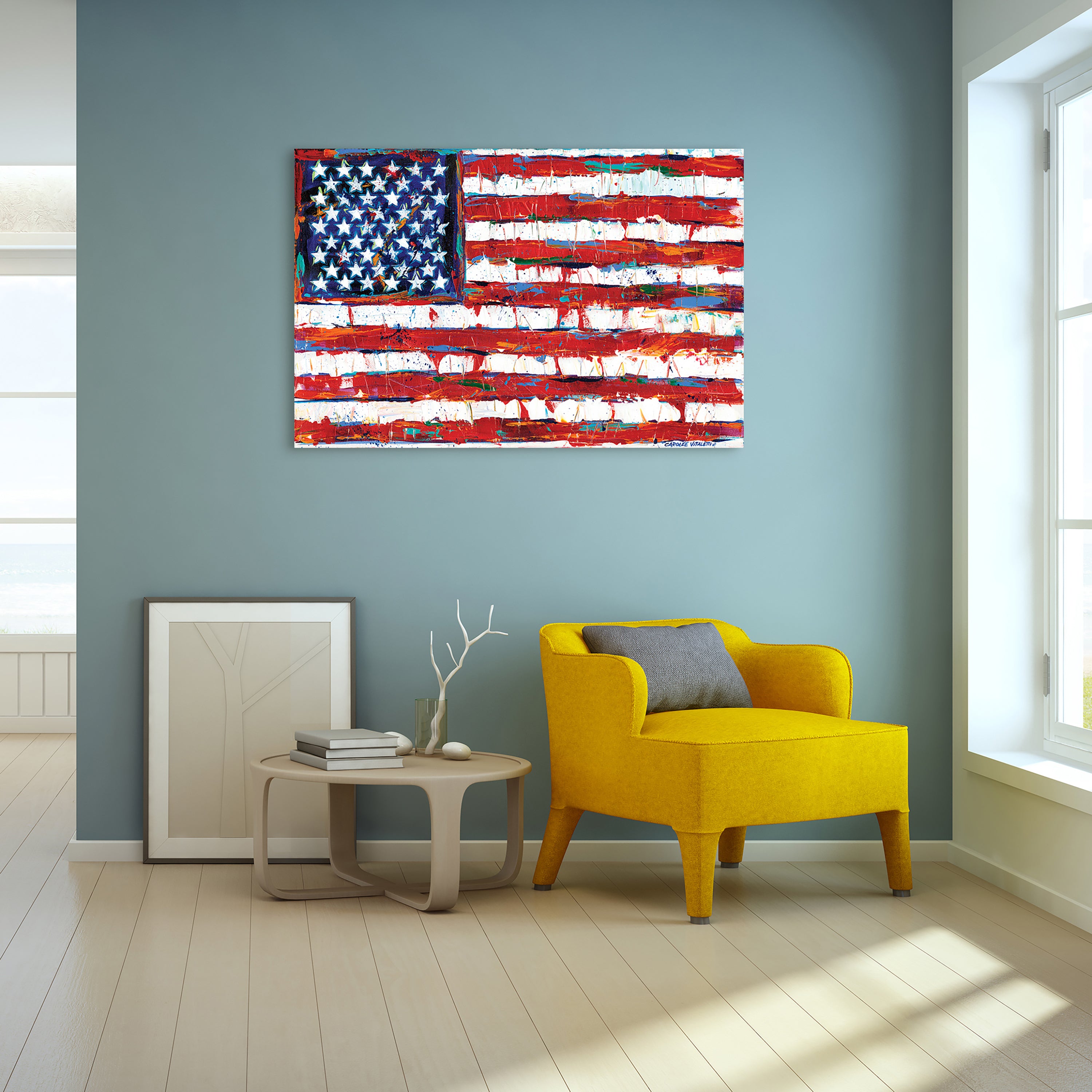 Dramatic Stars & Stripes