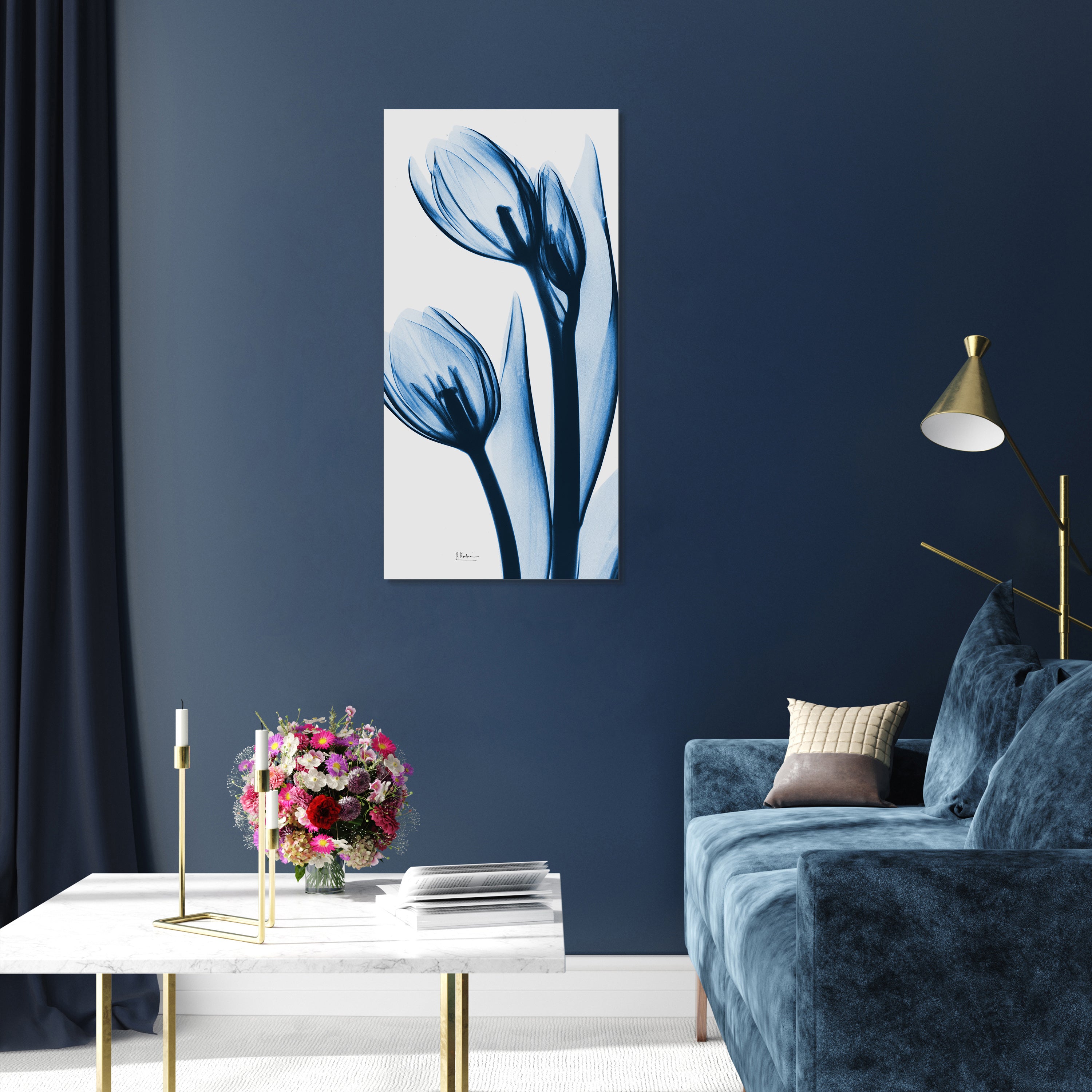 Two Blue Tulips