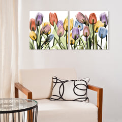 Tulip Scape x-ray I & II